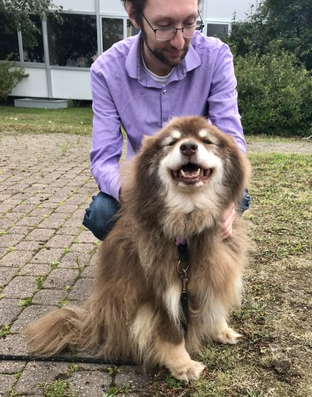 I am petting Sissi the Conference Dog! Photo credit: Emily McWilliams I am petting Sissi the Conference Dog! Photo credit: Emily McWilliams