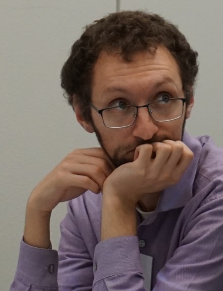 A picture of me listening. Photo credit: Kirk Ludwig A picture of me listening. Photo credit: Kirk Ludwig